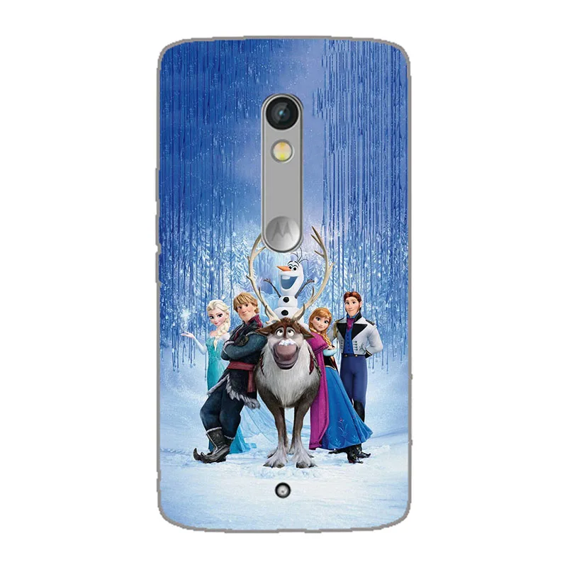 M13 Чехол с узором для Motorola Moto X Play XT1562 XT1563 задняя крышка цветок кошка собака печать бабочка животное мягкий силиконовый чехол для телефона - Цвет: M13
