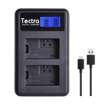 

1PCS NP-FW50 NPFW50 Battery Charger for Sony NEX-7 NEX-5N NEX-F3 NEX-3D NEX-3DW NEX-3K A6500 LCD USB Dual Charger