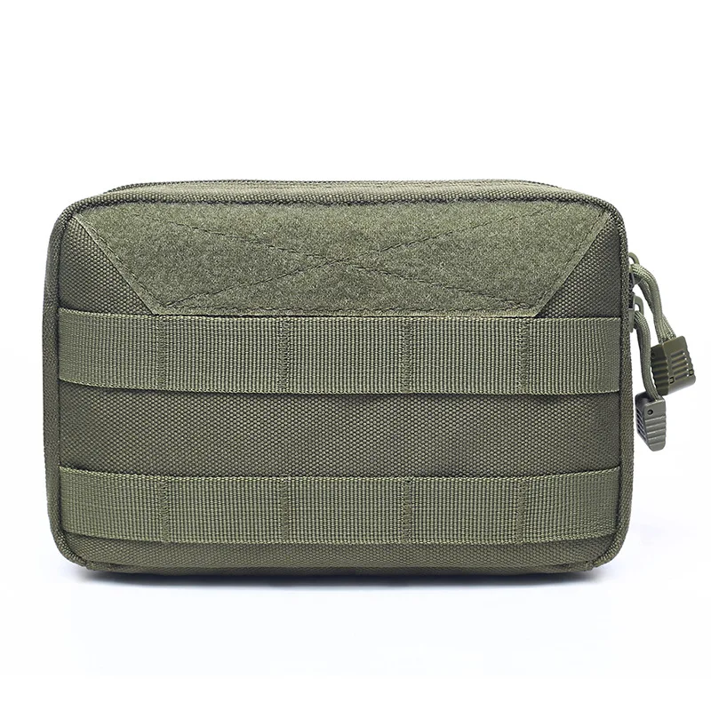 Sac à Molle Tactique - Poche EDC / Médicale - Nylon Résistant à L'Eau - 20x15x20 Cm - Noir