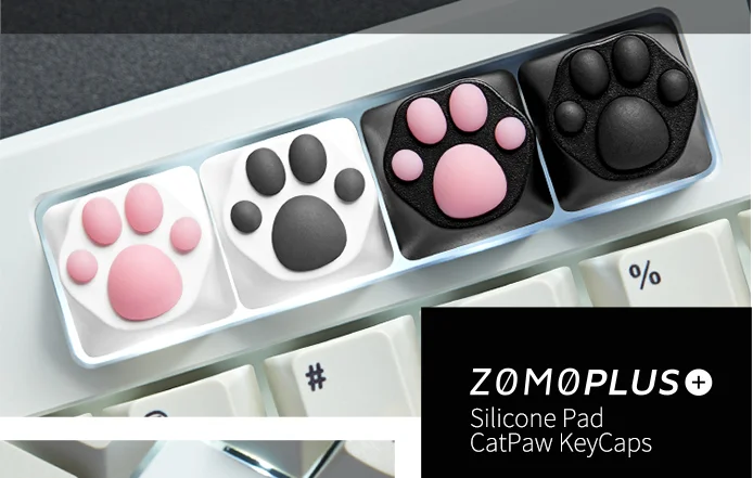 ZOMO cat paw ABS keycap cherry mx Переключатель колпачки для механической