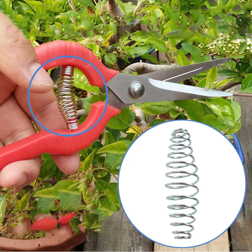 

32/40/45/54/59 mm Compression Spring Gardening Scissors steel wire from spring Accessories Tool