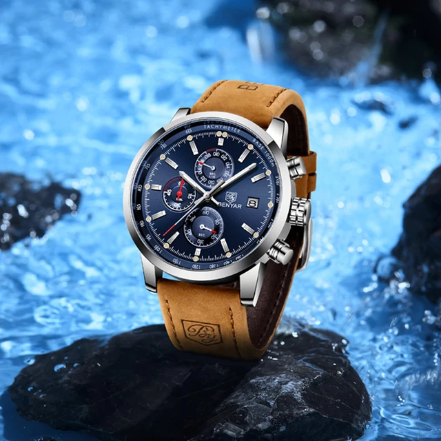 BENYAR Watches Men Luxury Brand Quartz Watch Fashion Chronograph Watch Reloj Hombre Sport Clock Male Hour Relogio Masculino 2022 3