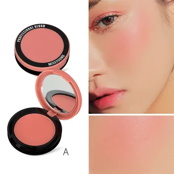 

Blush Natural Long Lasting Brighten Skin Colour Concealer Foundation Matte Blush Rouge Powder Cake DROP SHIPPING