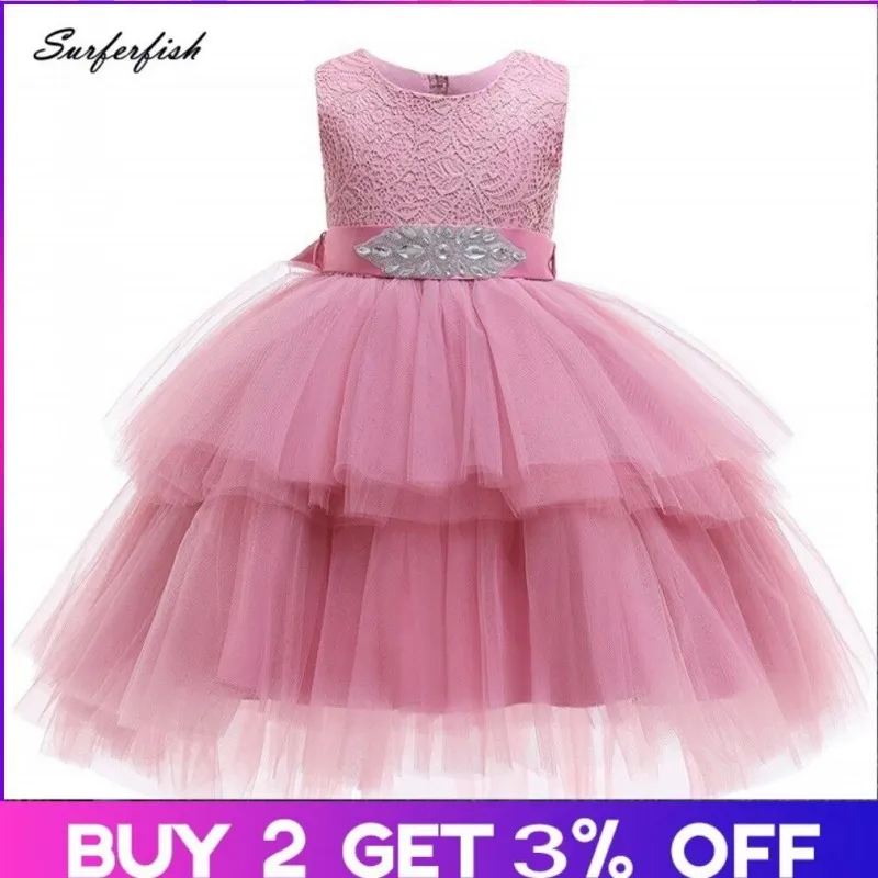 ; Одежда для маленьких девочек; Новые Вечерние торжественное платье стразы детская одежда на день рождения Платья принцессы с балетной пачкой