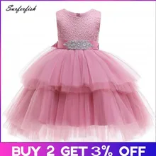 ; Одежда для маленьких девочек; Новые Вечерние торжественное платье стразы детская одежда на день рождения Платья принцессы с балетной пачкой