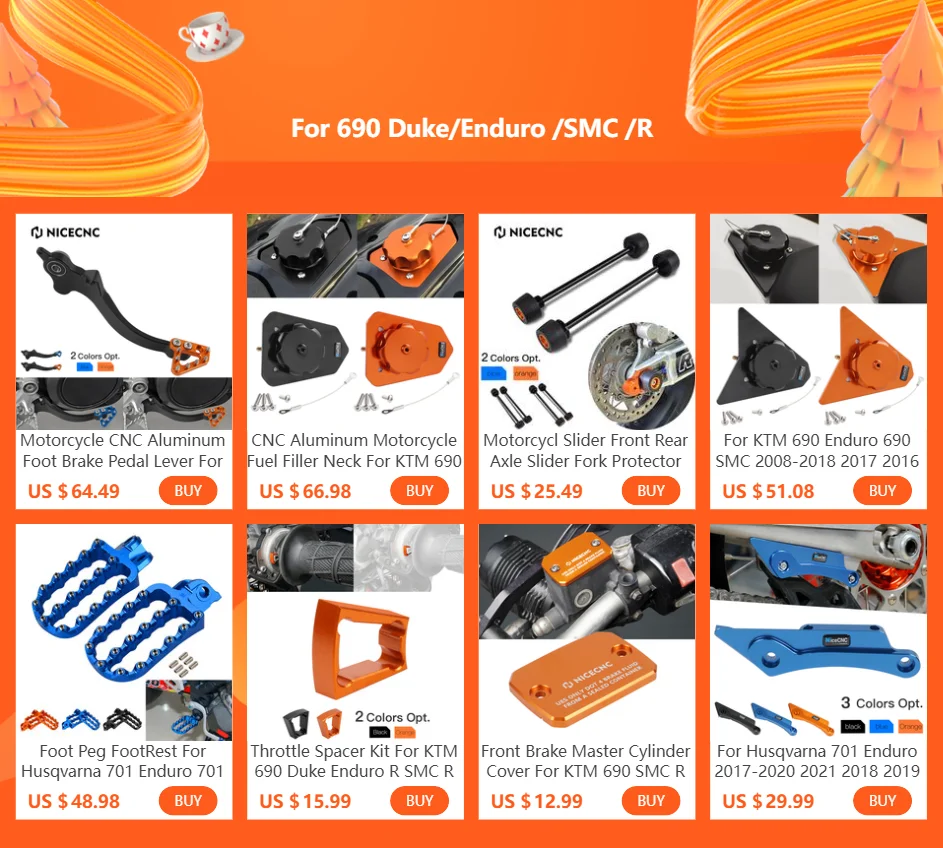 NICECNC Motorcycle Swingarm Guard Protector Cover For KTM 690 Enduro R 2013  2020 For Husqvarna 701 Enduro 2017 2020 2018 2019|Covers \u0026 Ornamental  Mouldings| - AliExpress