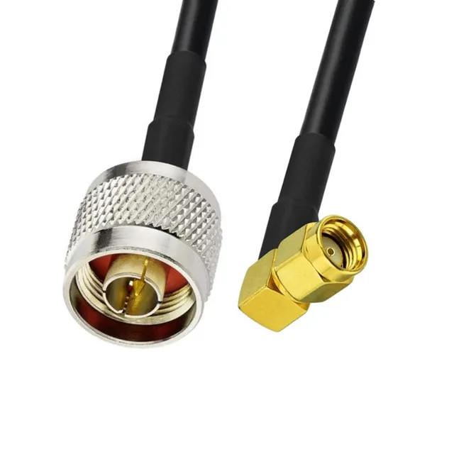 Cavo Coassiale RG58 PL259 Lotto Cavi Coassiali RG58 Con Connettori PL259 UHF Maschio-maschio, Angolati, Per Radioamatori E RF Coassiale PL259 UHF - Foto 10