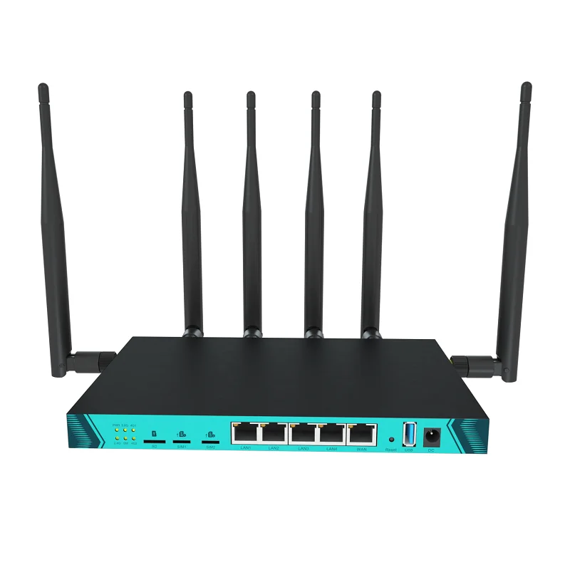 ZBT 1200Mbps 4G LTE Router Wireless WIFi Dual Card Dual Mode CAT12 Modem Router High Speed 4G Dual SIM Card Slot Gigabit Port wps wifi repeater