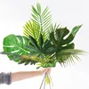 39 Styles Large Green Artificial Tropical Palm Tree Monstera Leaves Home Garden Office Bedroom Decoration Photography Background ► Photo 3/6