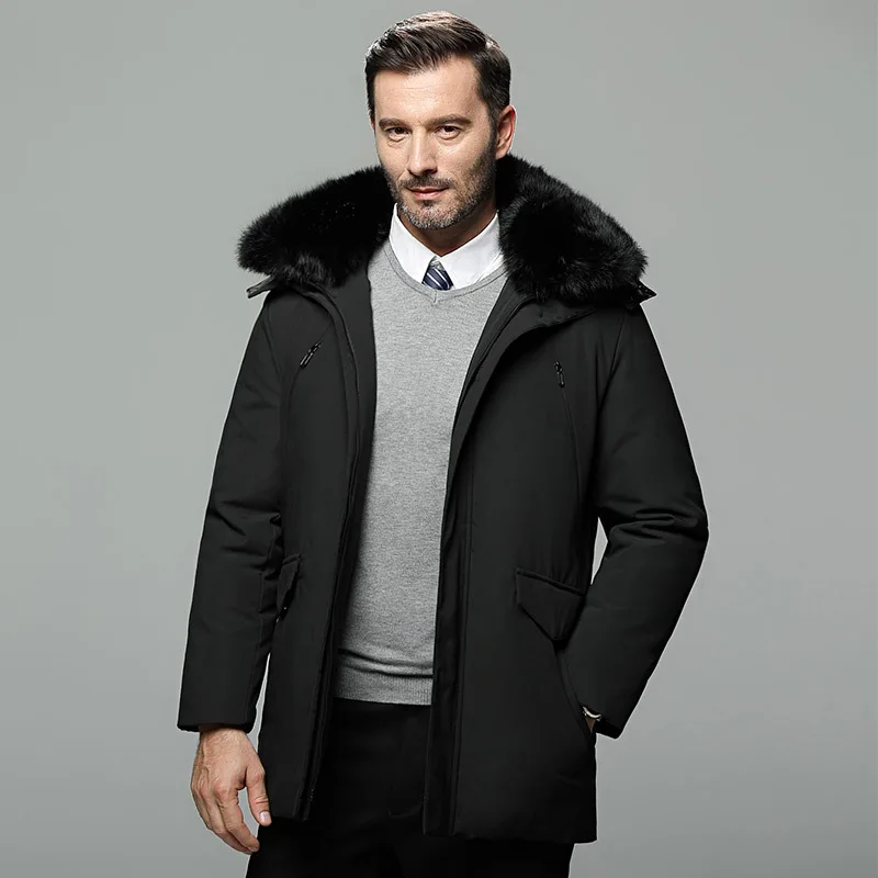 

2019 new middle-aged net explosion models down jacket for men SA-8