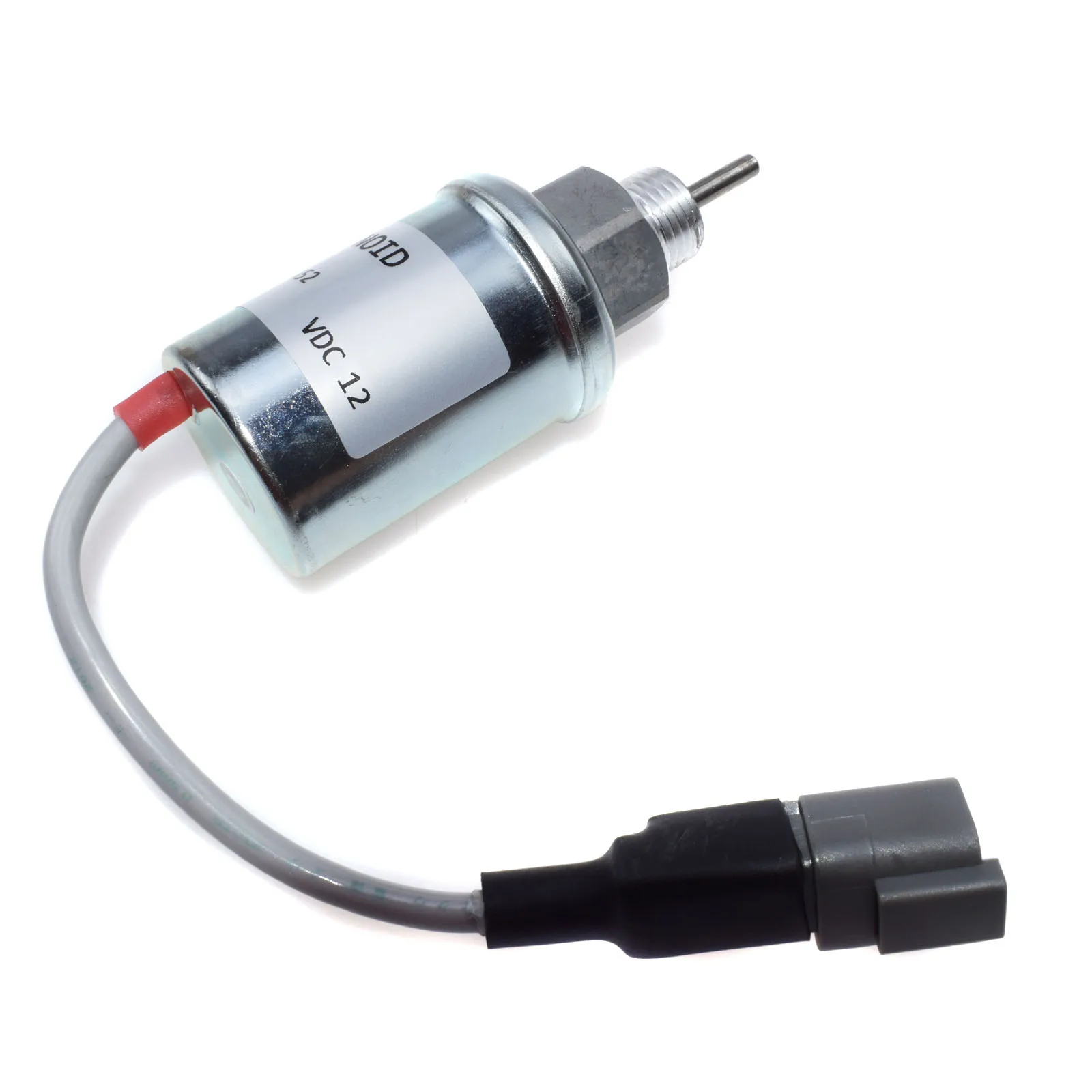 Запорный электромагнитный клапан для дизельного HL403C-15 Perkins HR404C-22T 404D 402D OE 185206452 U85206452 U85206520 - Цвет: Серебристый