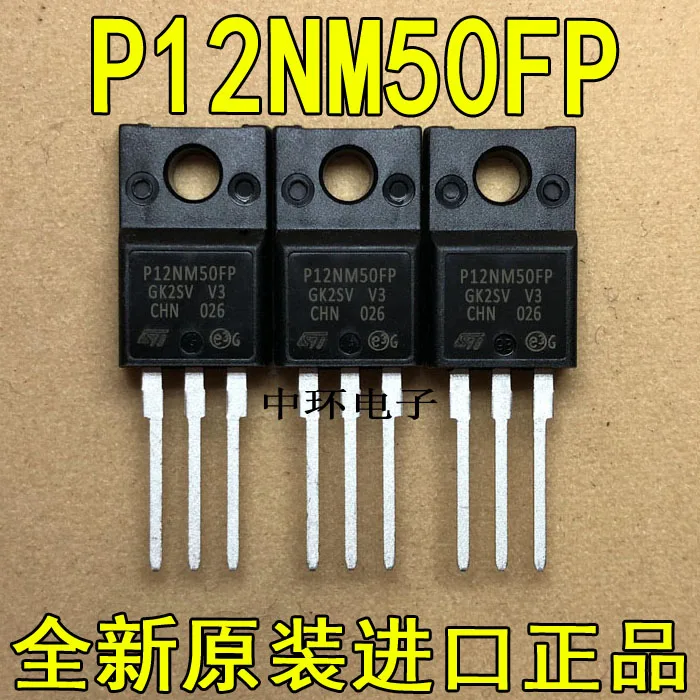 10 шт./лот P12NM50FP STP12NM50FP ST TO-220F 12A 500Vx m y