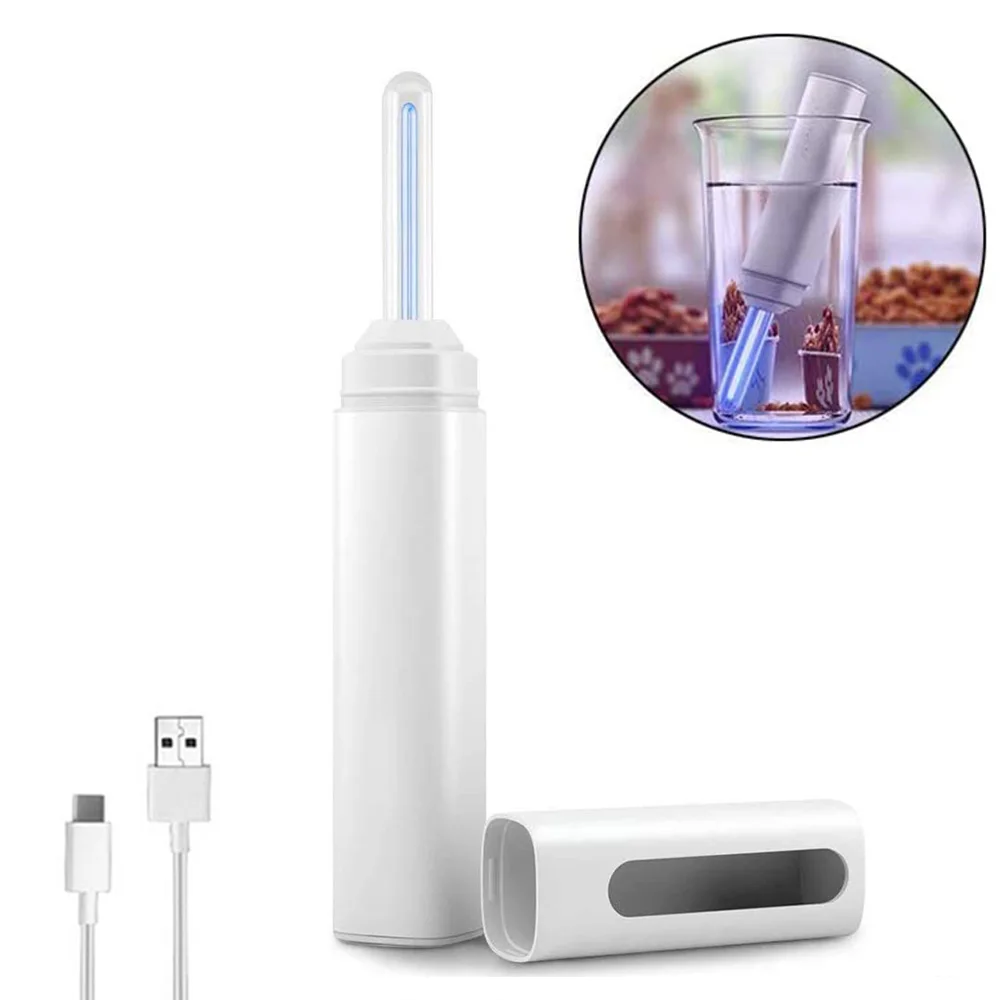 

For xiaomi Portable UV Disinfection Lamp Waterproof UV Disinfection Pen USB Charging 253.7nm Water Purifier Pen