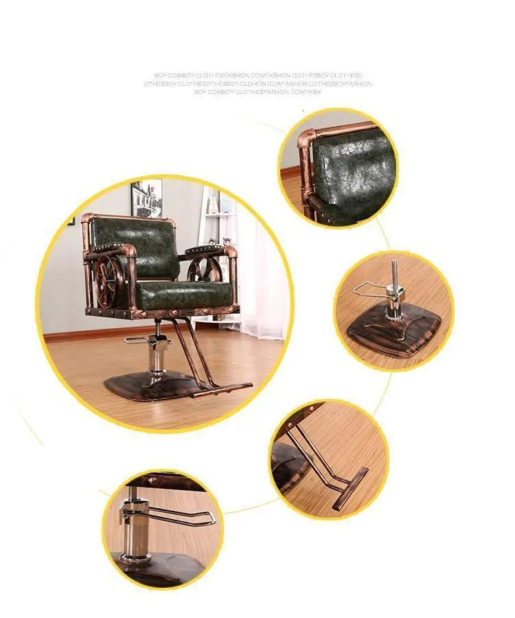 Schoonheidssalon Mueble Stoelen cappersstoelen Barbeiro Hair Sedie De Belleza Sedia Cadeira Salon Barbearia Silla парикмахерское кресло