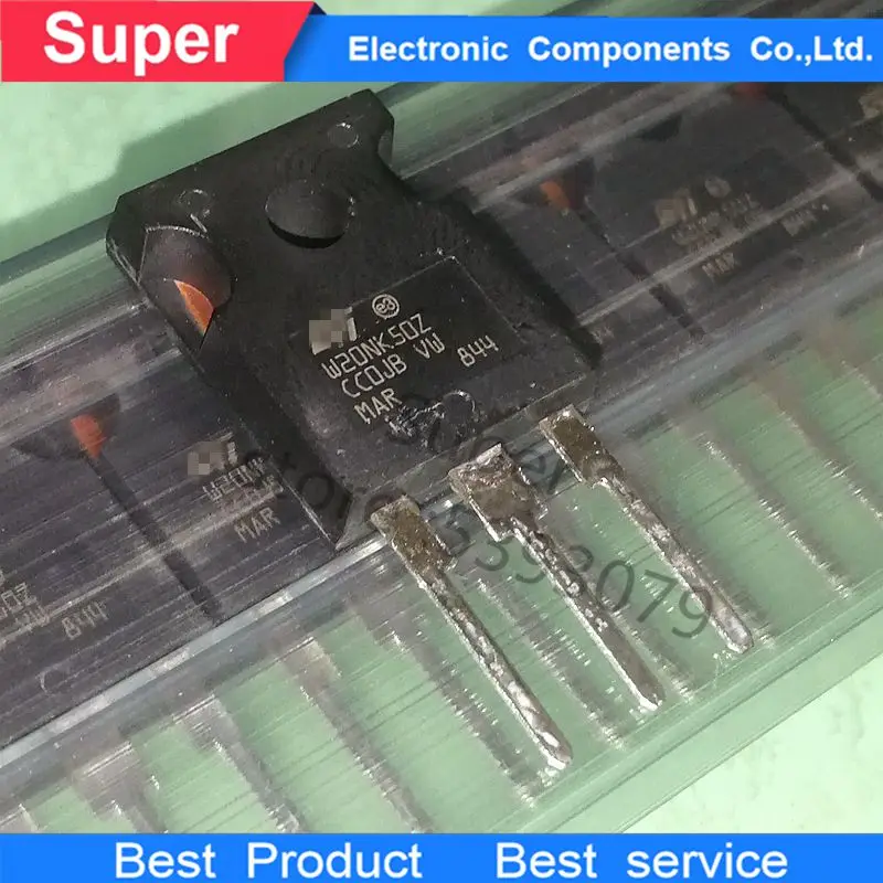 5 unids/lote MOSFET STW20NK50Z W20NK50Z TO-247 транзистор nuevo 20A500V IRFP460