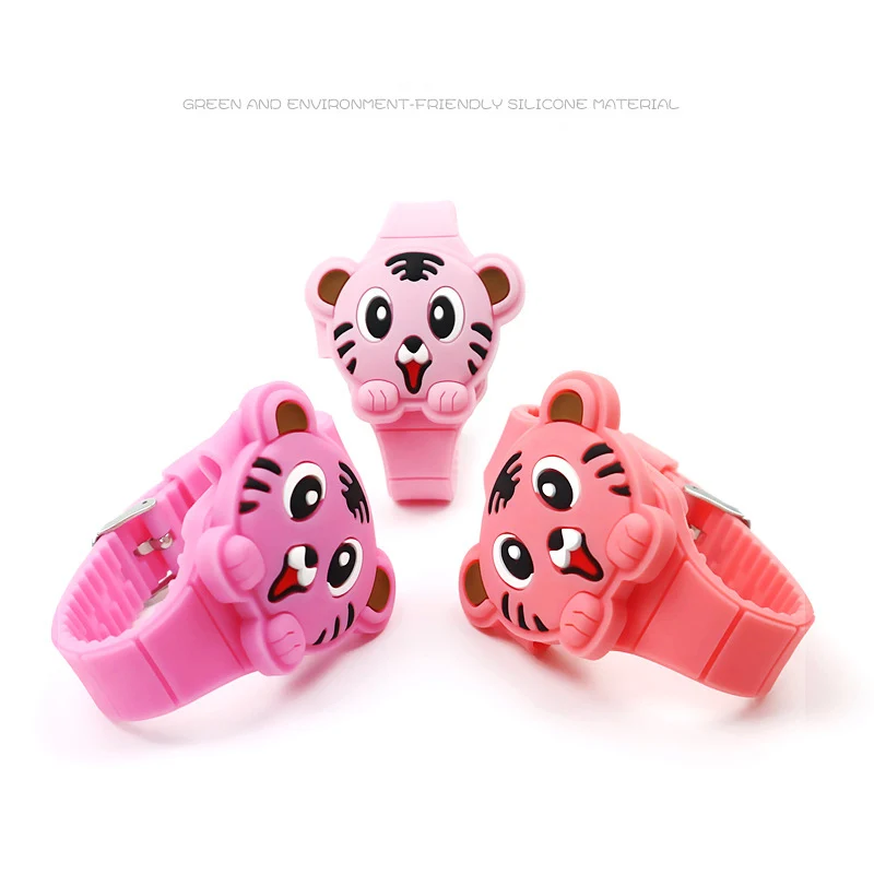 JOYROX-Flip-Cover-3D-Tiger-Cartoon-Electronic-Child-Watch-Digital-Kids-Watch-Rubber-For-Boy-Girls (4)