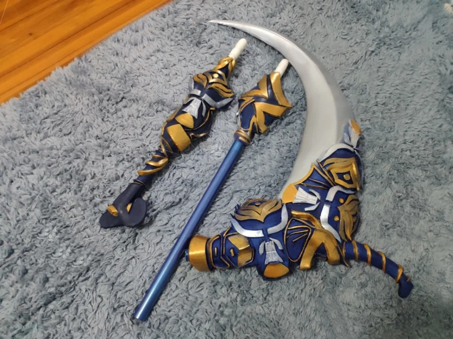 Lord El Melloi II Case Files Gray Weapon Scythe Cosplay Prop
