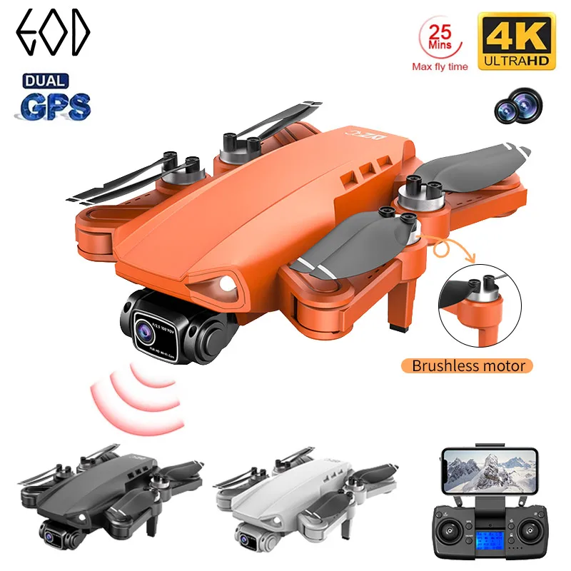 Дрон L900 Pro SE с двумя камерами, Wi-Fi, FPV, GPS, 4K, HD