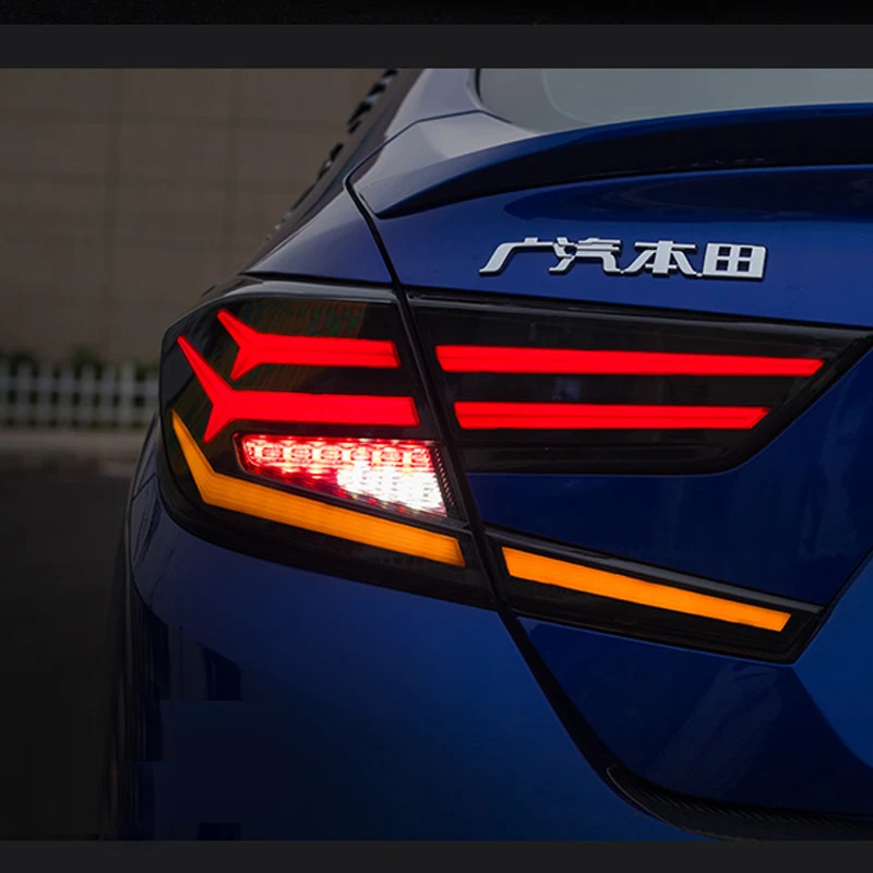 Автомобильный Стайлинг- для Honda accord светодиодный задний фонарь для автомобиля Стайлинг багажника лампа для парковки