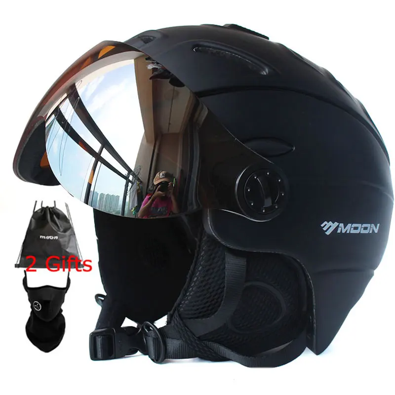 Moon Professional Casque de ski semi-couvert Sports entièrement