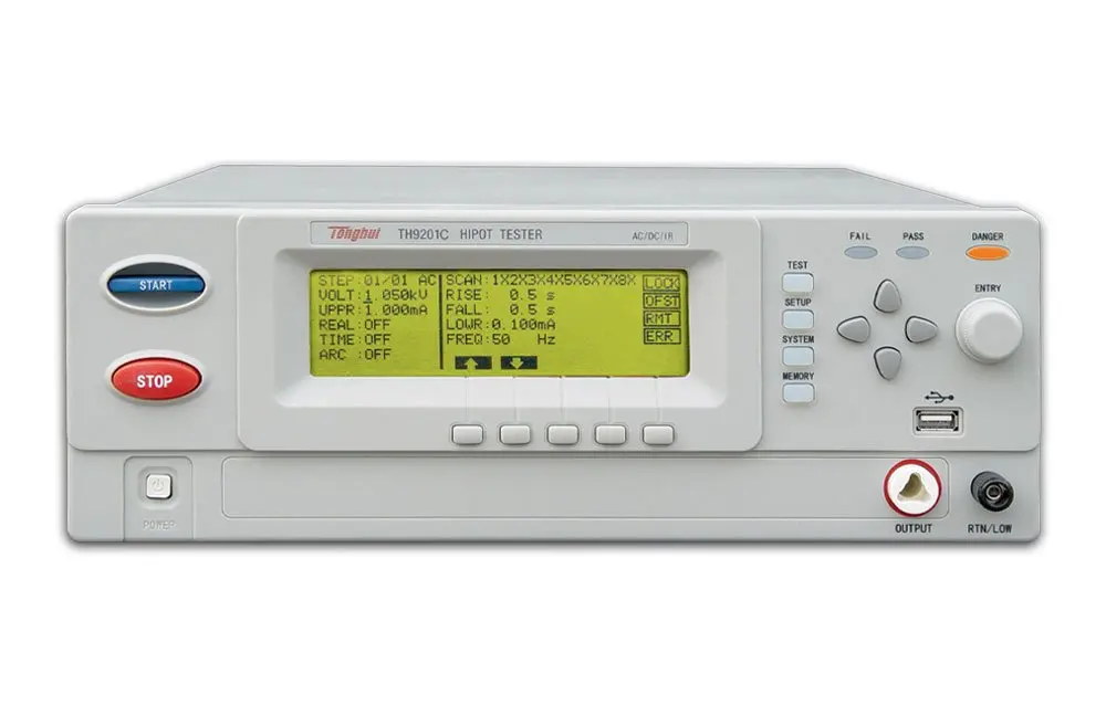 TH9201C AC DC Выдерживает напряжение и Сопротивление изоляции тестер
