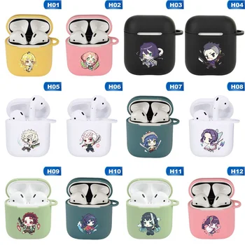 

Anime Demon Slayer : Kimetsu No Yaiba For Apple Airpods 1/2 Case Bluetooth Earphone Silicone Headphone Case