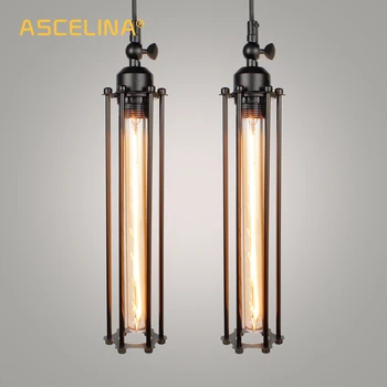 2 Pieces Industrial Pendant Light Vintage pendant Lamp 1