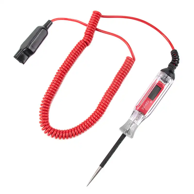 Large Size Heavy Duty 3-48V Digital Electric Circuit Tester Test Pen Truck