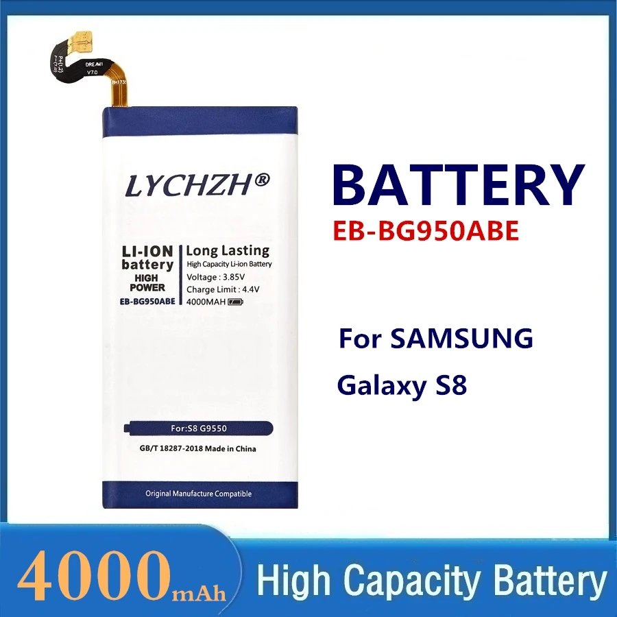 Для SAMSUNG оригинальный аккумулятор EB BG950ABE BG950ABA для Samsung GALAXY S8 SM G9508 G9500 G950U G950F 4000 мА