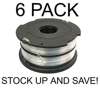 

Replacement Trimmer Spool for Black and Decker DF-065-BKP 6-Pack