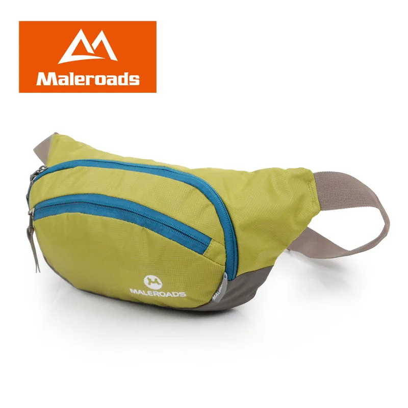 Maleroads, уличный кошелек для мужчин и женщин, поясная сумка, кошелек для верховой езды, спортивная сумка на плечо, переносная, для альпинизма, плотно прилегает к талии B