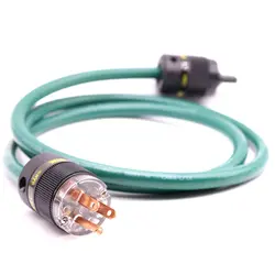 HI-END US AC кабель питания с firgure 8 C7 силовой кабель с разъемом IEC hifi AMP/CD сетевой кабель питания