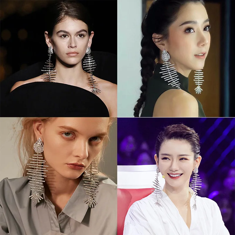 

2019 New Brand Design Bohemian Fish Crystal Drop Earrings for Women BA Jewelry Colorful Pendant Boho Wedding Party Dangle Earing