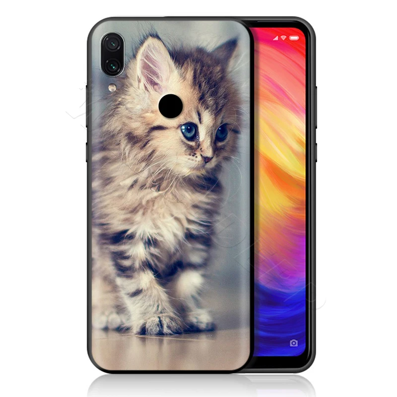 Чехол с забавным котенком котом для Xiaomi Redmi 4A 4X5 5A 6 6A 7 7A S2 Note Go K20 Pro Plus Prime 8T