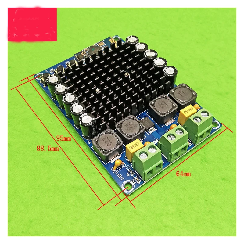 Kaolanhon DC12-24V 100 Вт* 2 XH-A102 HD 4,1 CSR8635 усилительная плата Bluetooth TDA7498 высокомощный цифровой усилитель мощности