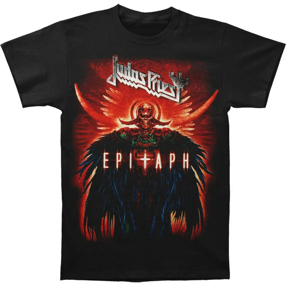 Футболка Judas Priest 'Epitaph Jumbo'-Новинка и официальный! Мужская Женская модная футболка унисекс