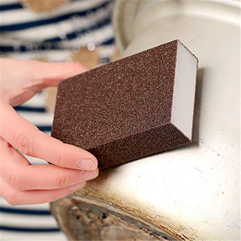 

New and hot Kitchen Nano Emery Magic Clean Rub Pot Rust Focal Stains Sponge Removi for Kitchen Cleaningng Tool AC2W