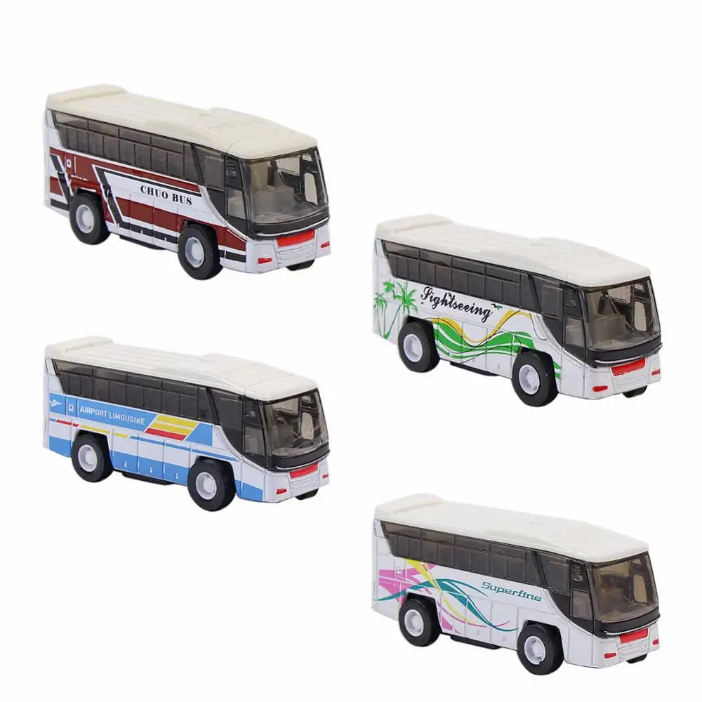 C10003 4 шт. модель автобусов 1:100 HO TT Scale Rail layouth Diecast NEW|car radio antenna installation|cars that climb wallscar