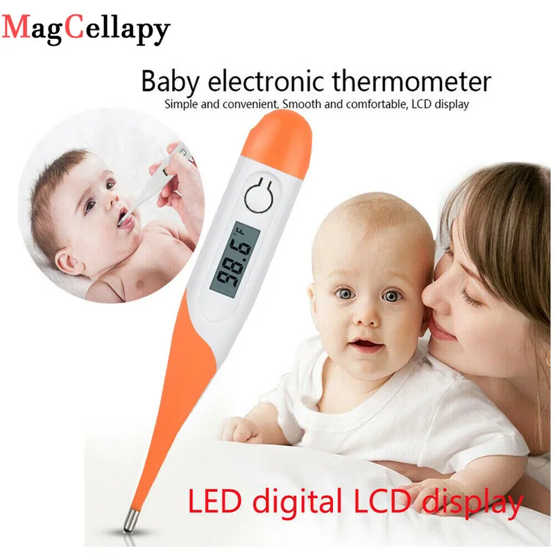 Digital Rectal and Oral Thermometers,Accurate and Fast Readings,for Kids Baby,Adults Digital Body Thermometer with 100Pcs Disposable Digital Thermometer Probe Covers