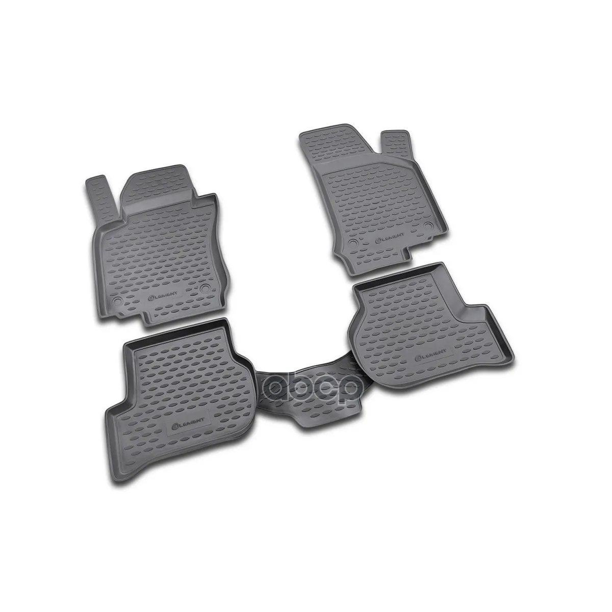 Коврики В Салон Vw Golf Vi 04/2009-, 4 Шт.(Полиуретан) ELEMENT арт. NLC.51.26.210kh