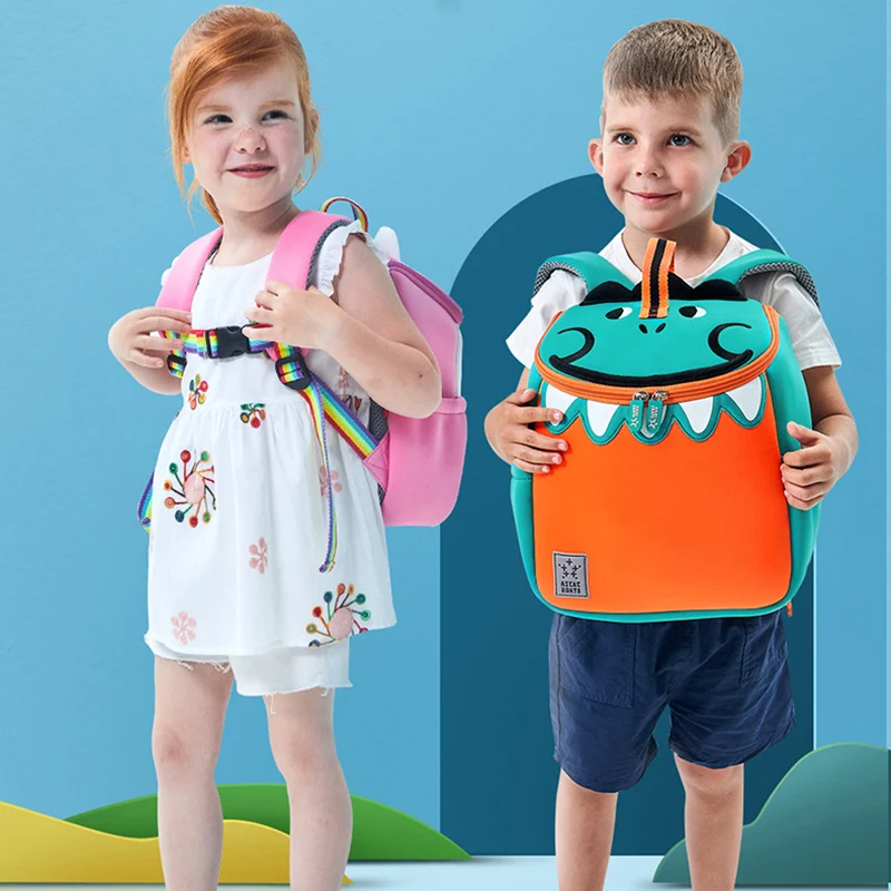 JZYZQBX мультфильм животных школьная Детская сумка-рюкзак mochilas escolares infantiles mochila escolar школьный рюкзак для девочек и мальчиков