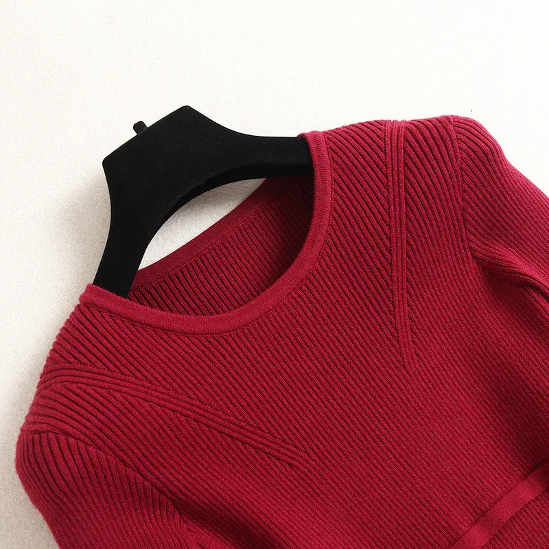 Fashion Long Sleeve Knitted Patchwork Butterfly