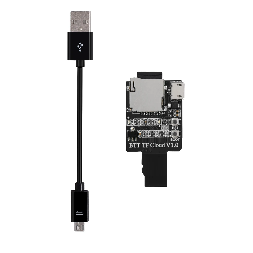 BIGTREETECH BTT SKR MINI E3 V2.0 32 бит Motherbaord + TF Cloud V1.0 Integrate TMC2209 для Creality Ender 3 upgrade kit 3D
