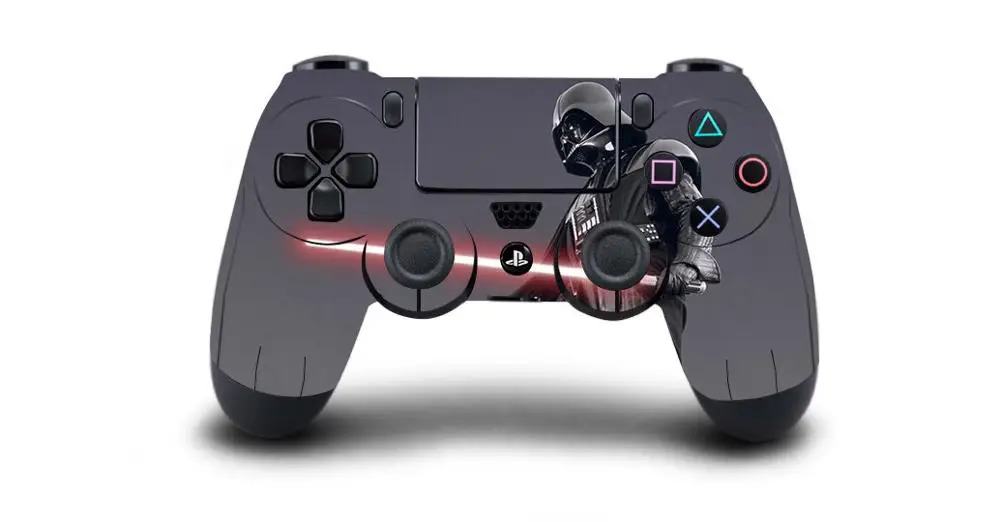 Звездные войны Защитная крышка наклейка для PS4 контроллер кожи для Playstation 4 Pro тонкая наклейка PS4 Кожа Наклейка аксессуары - Цвет: QBTM1107