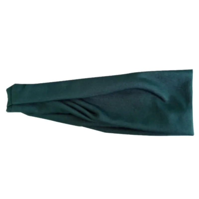 1Pcs Men Sports Headband Yoga Sweat Absorbent Belt Running Fitness Outdoor Headband Elastic Head Scarf Solid Color