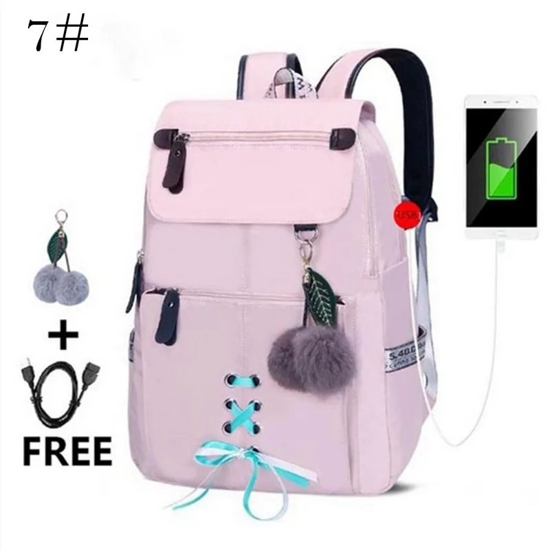 

Girls School Backpacks Korean Style Children School Bags Large Capacity Flower Printing Backpack Bag For Girl Kids Mochila