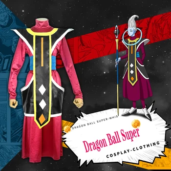 

Anime Dragon Ball Super Cosplay Costumes Gods of Destruction Entourage Whis Cosplay Costume Halloween Party Dragon Ball Z Cos