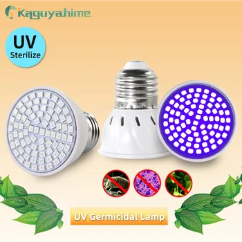

Kaguyahime UV Bulb E27 Ultraviolet Light Germicidal Lamp AC 220V UVC Desinfection Lamp Sterilizer GU10 LED Light For Kill Mites