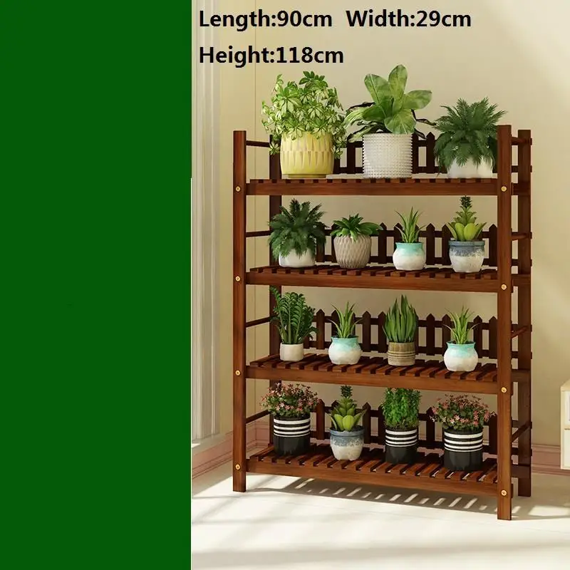 Estanteria Para Plantas лестница Escalera Decorativa Madera балкон Dekoration Stojak Na Kwiaty открытый цветок стенд завод полка - Цвет: Version K