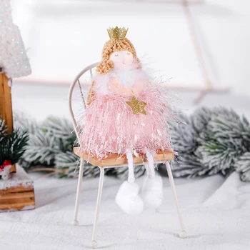 

Home Christmas Pendant Window Decoration Angel Doll Hanging Ornament DIY